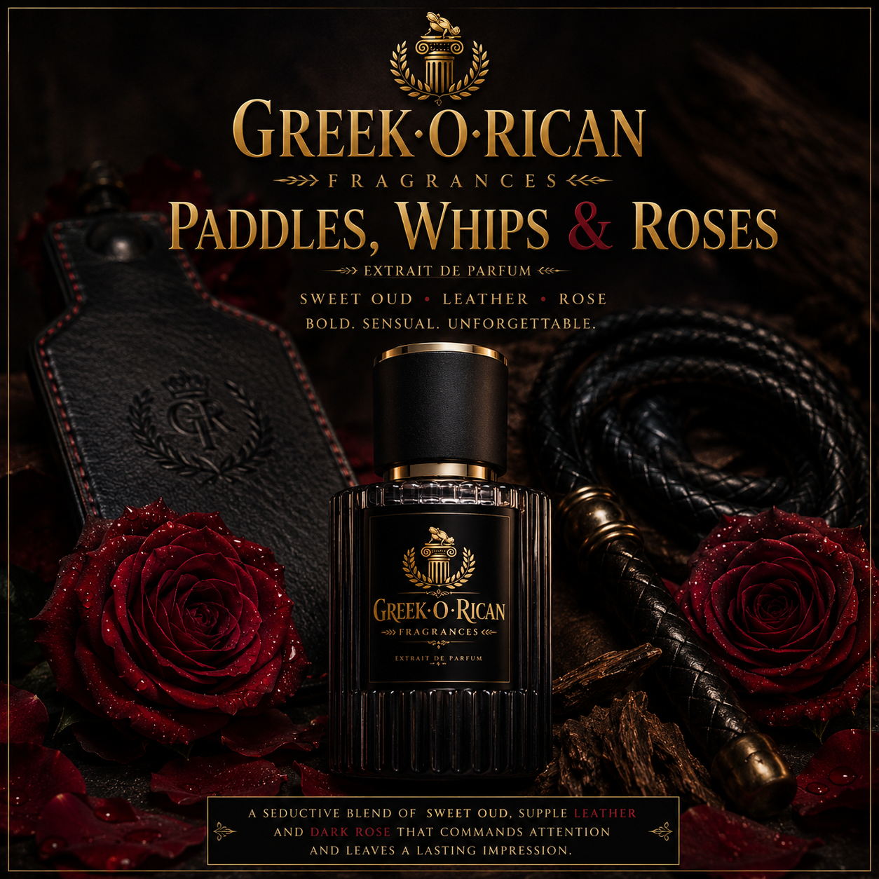 Paddles, Whips & Roses (Unisex)
