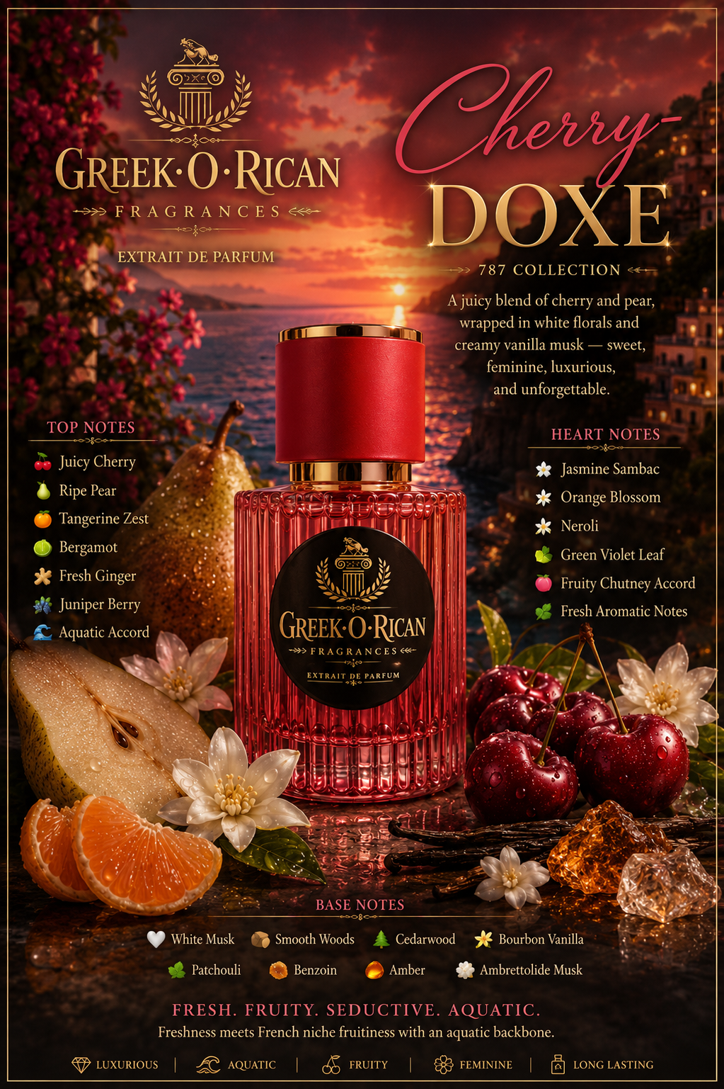 Cherry-Doxe (Ladies) **New** bottle color may vary (pink or Red)