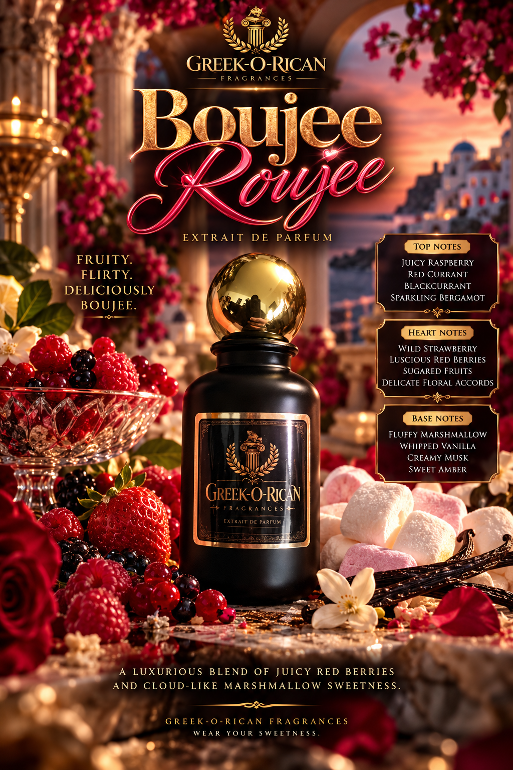 Boujee Roujee (Ladies/Unisex) 10/12 – Greek-O-Rican Fragrance